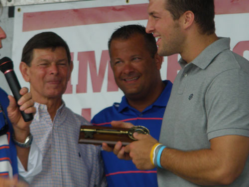 Tim Tebow key to the city